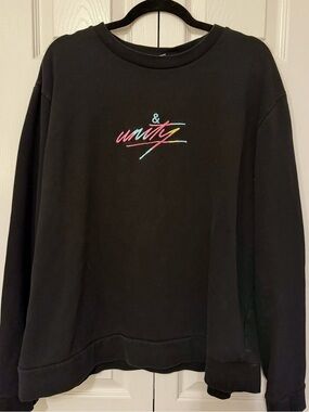 ASOS Black UNITY Crewneck